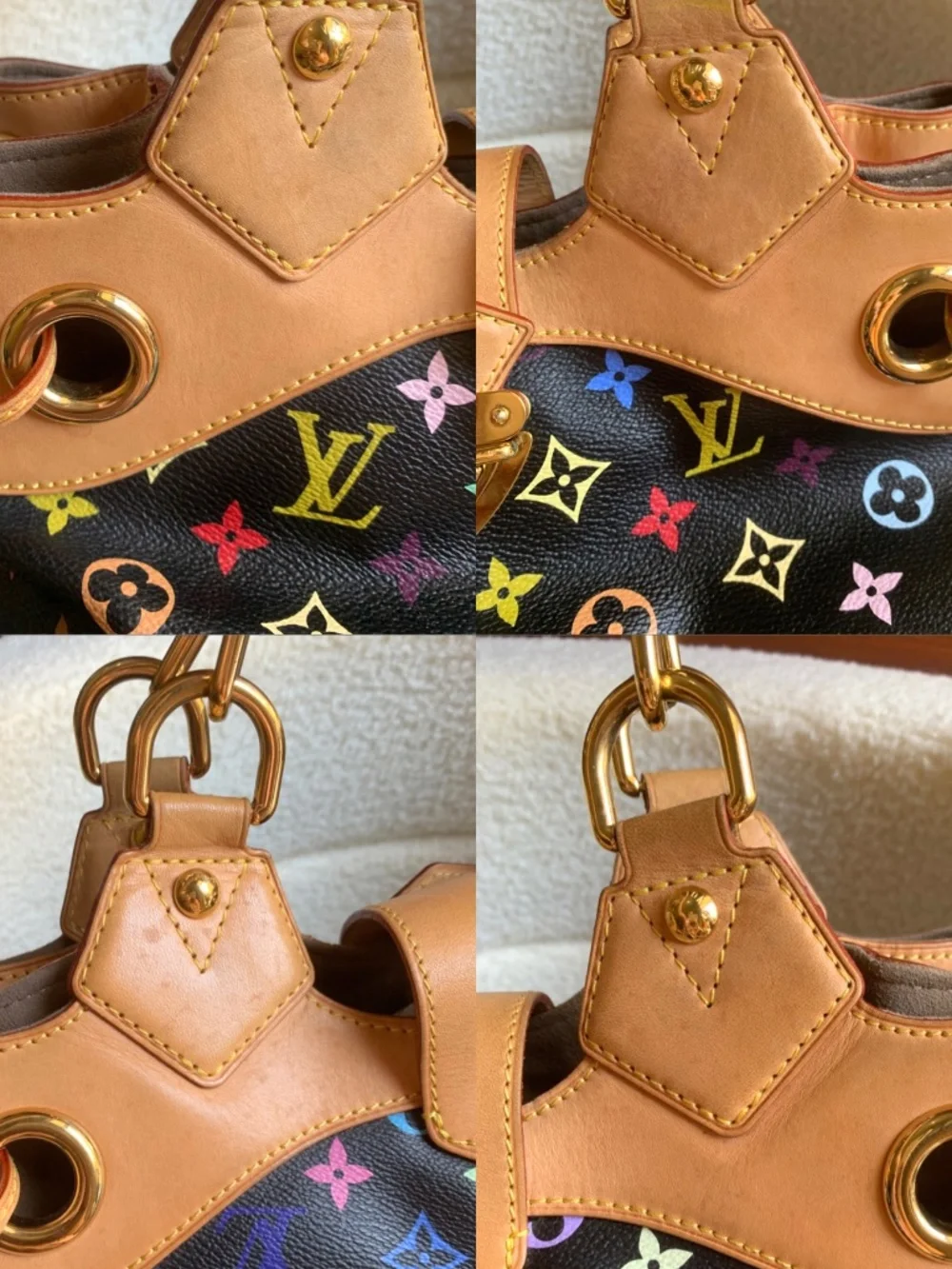 Louis Vuitton x Takashi Murakami Ursula Black multicolor